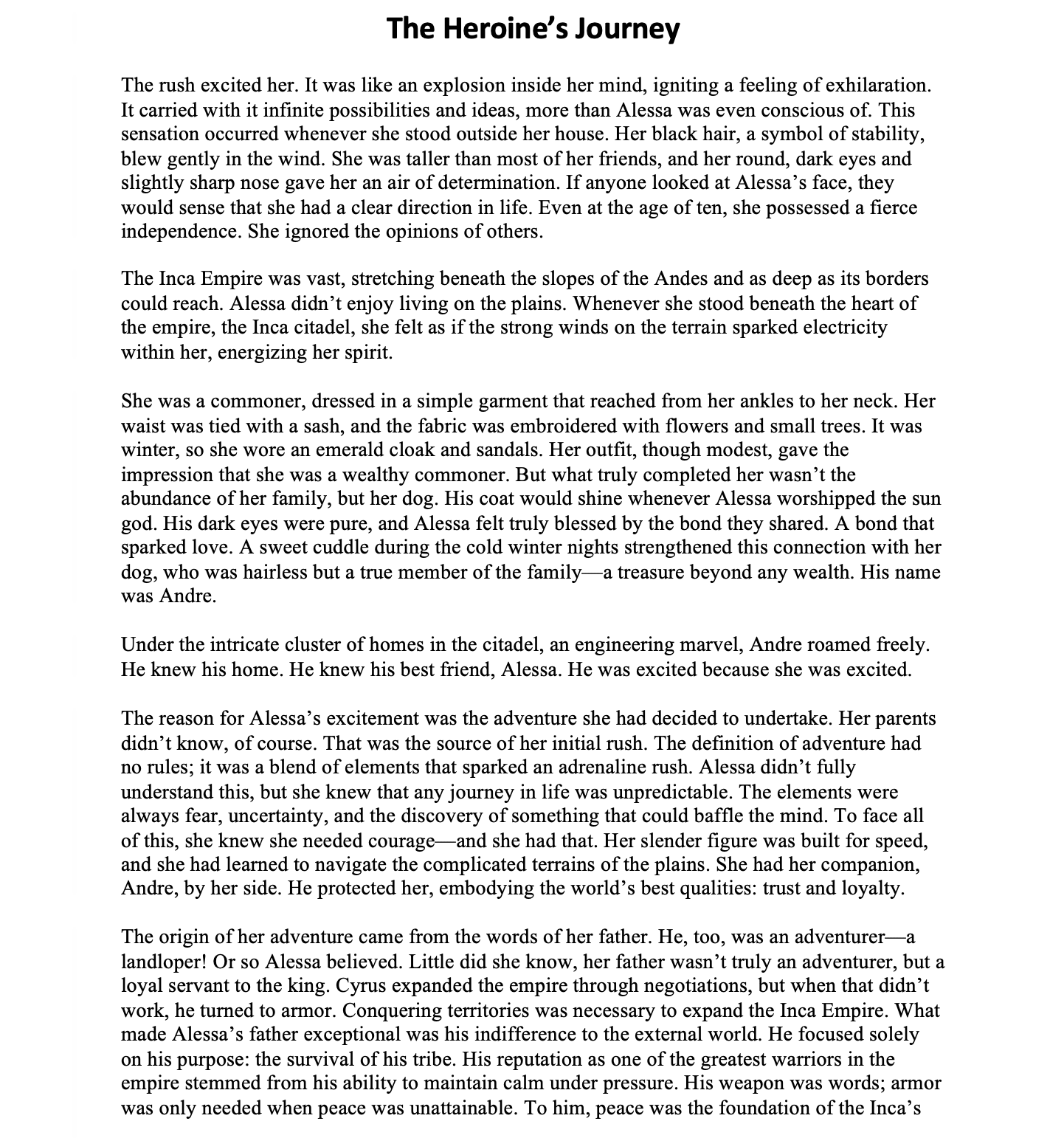 The Heroine's Journey